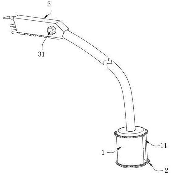 Drug delivery device for medical oncology and use method of drug delivery device