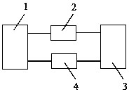 An emergency broadcasting system realizing audio broadcasting self-checking function