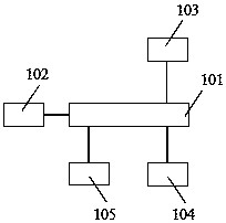 An emergency broadcasting system realizing audio broadcasting self-checking function