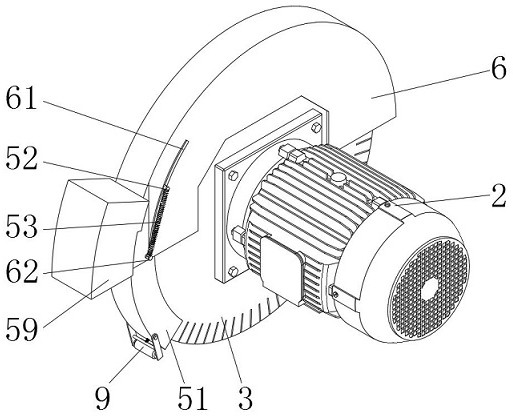 Electric circular saw with dust collection function