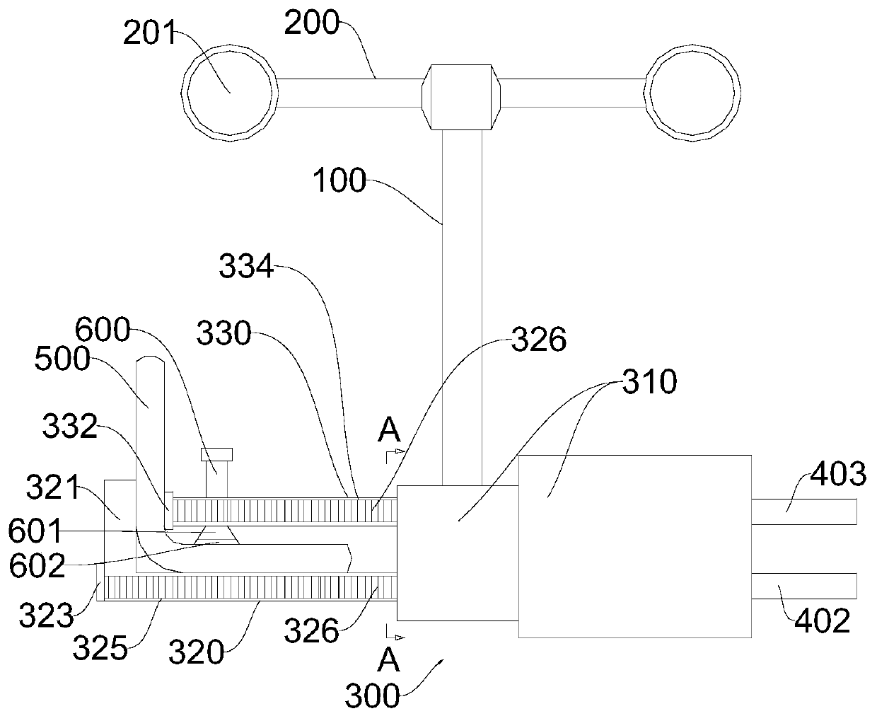 Wind bird repellent device and bird repellent