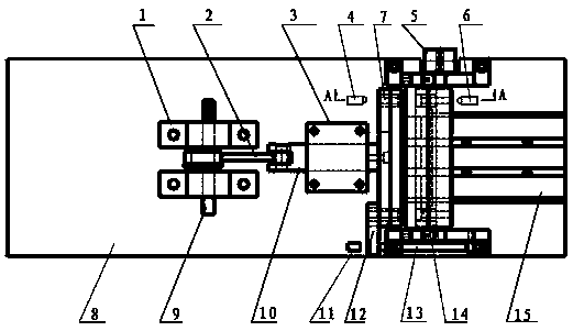 A sheet automatic shearing machine