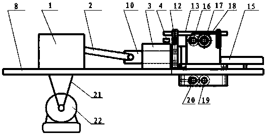 A sheet automatic shearing machine