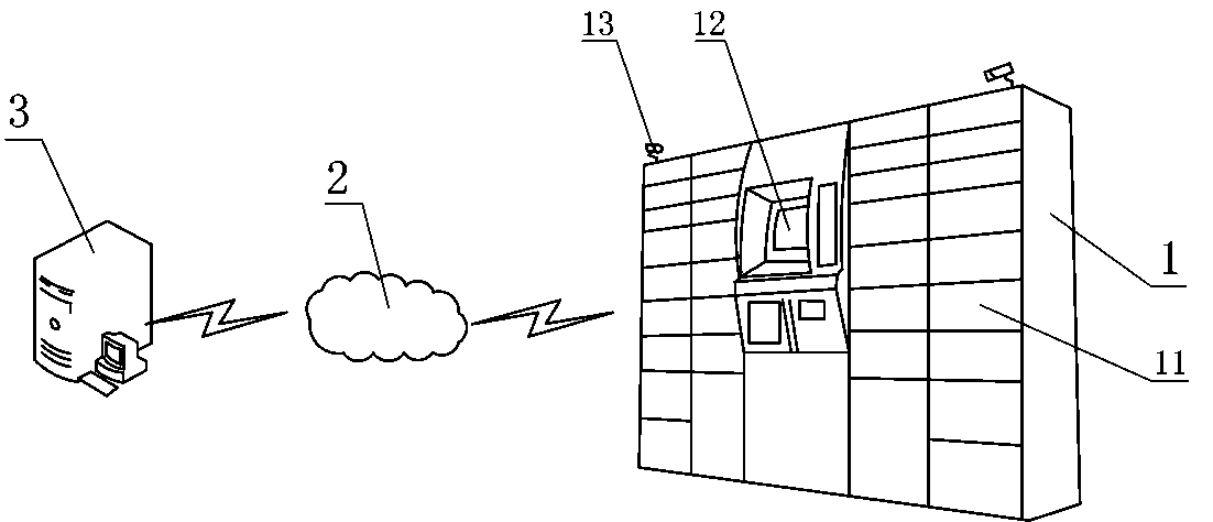 Method for user to receive express item through intelligent express drop-in box