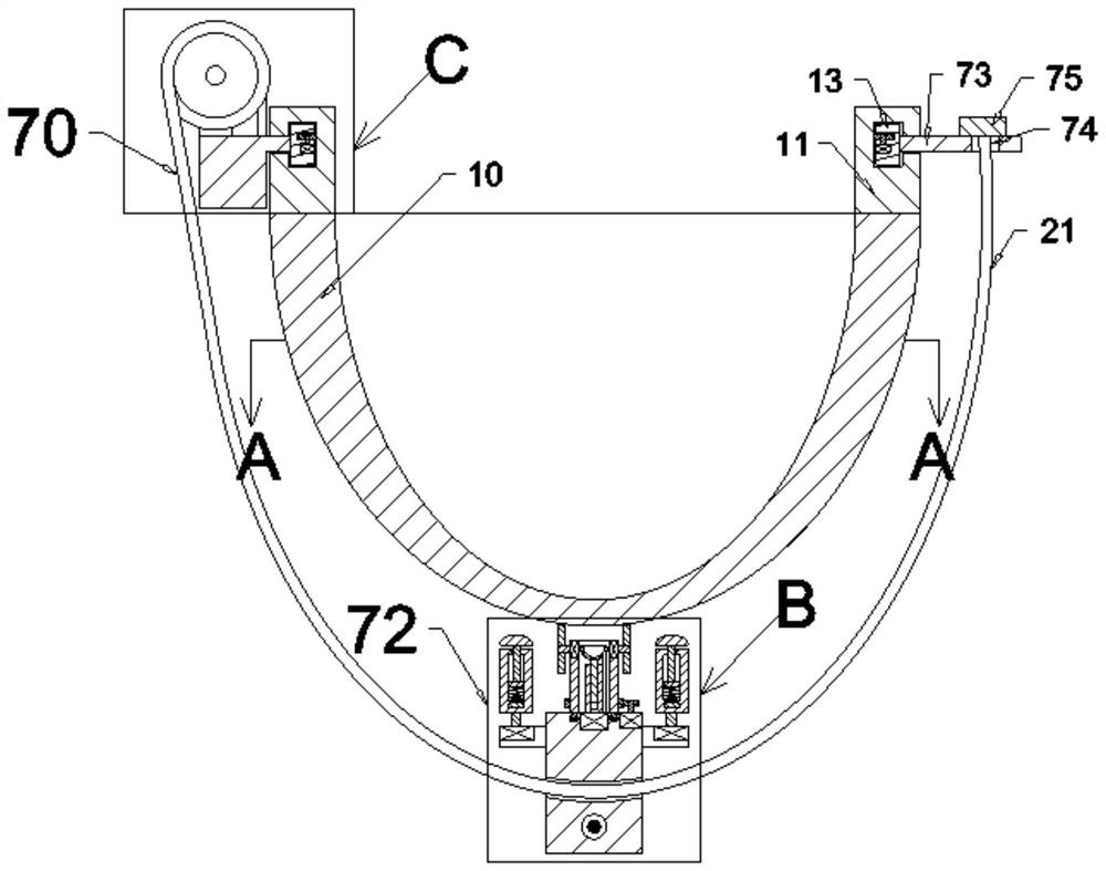 Ship bottom shellfish underwater cleaning equipment