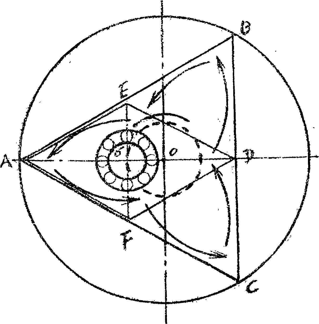 Differential speed reducer