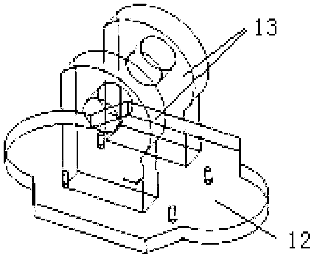 Vision-based rotating light tracking type solar panel device