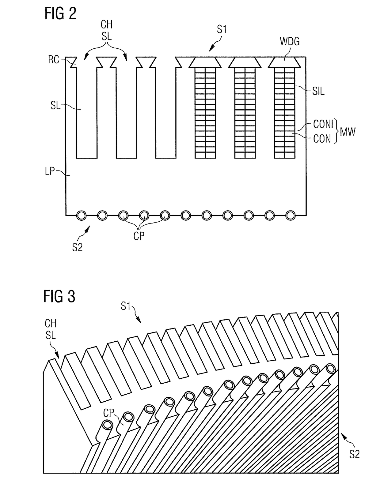 Electrical generator with dedicated cooling of stator segments