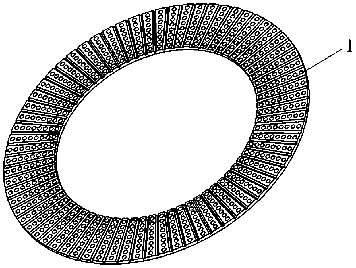 Microchannel heat exchanger core applicable to gas turbine system