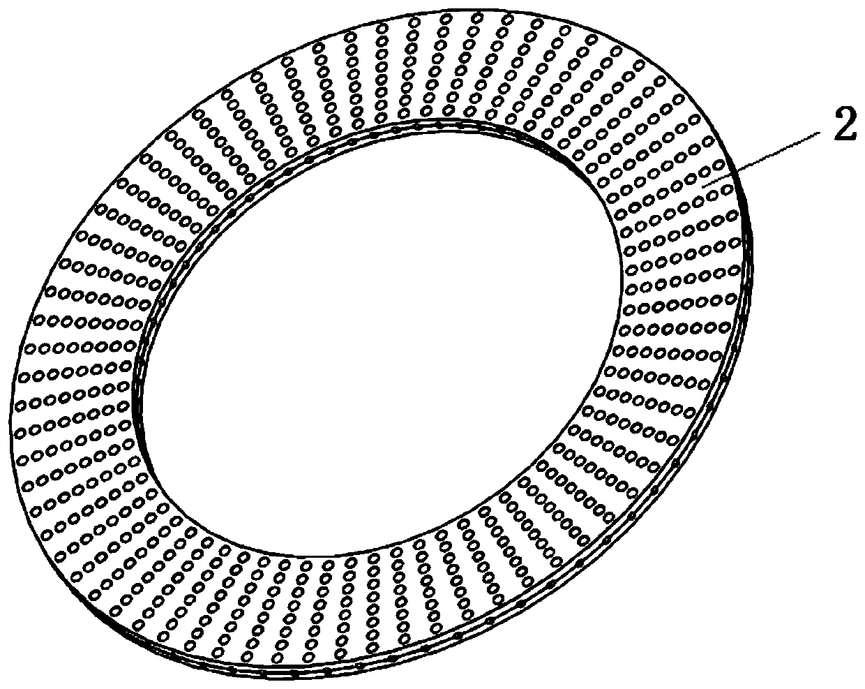 Microchannel heat exchanger core applicable to gas turbine system