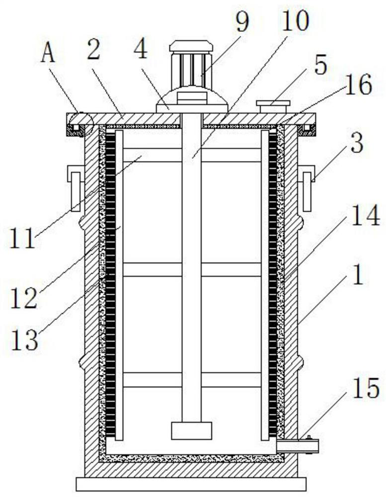 Corrosion-resistant steel drum and manufacturing process thereof