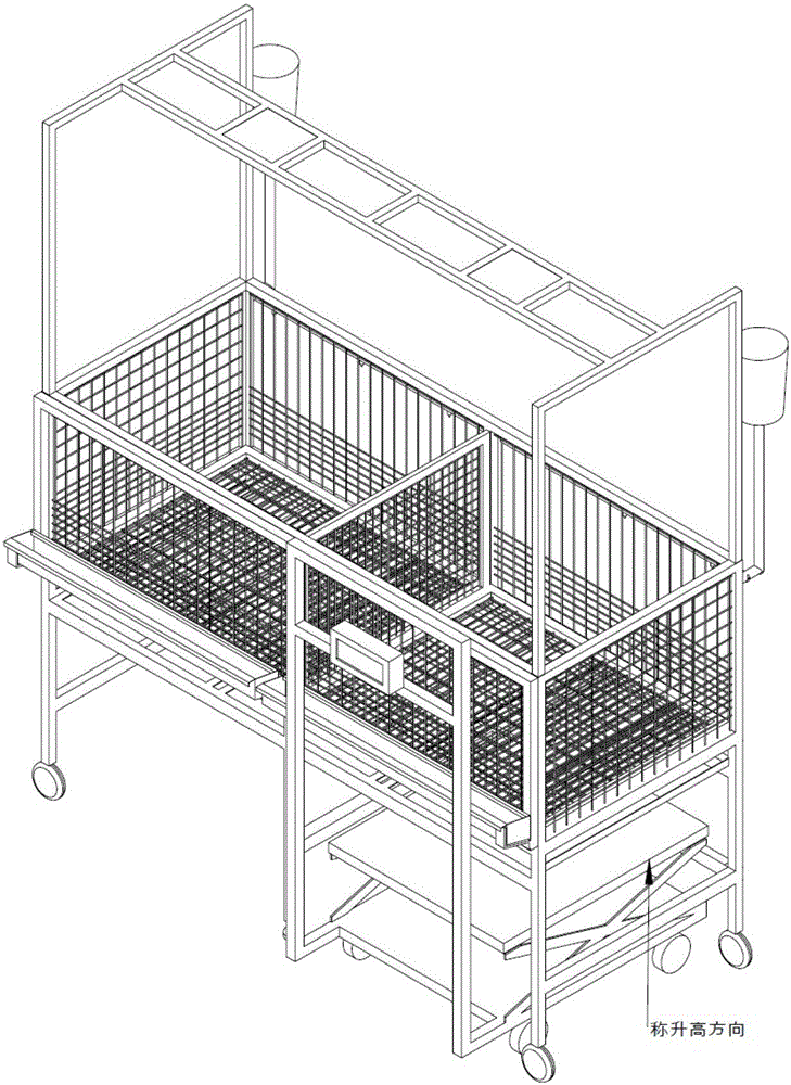 Method and special device for collecting data for establishing broiler living environment comfort evaluation model