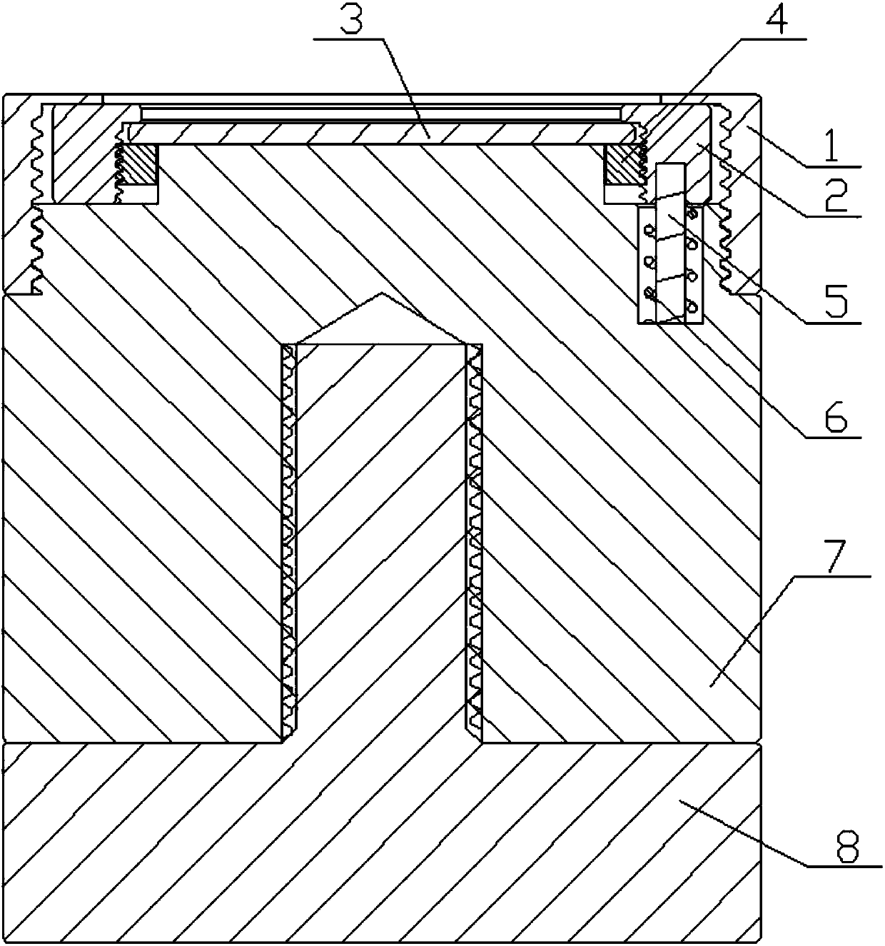 Sample chamber for immersion type microscopic imaging