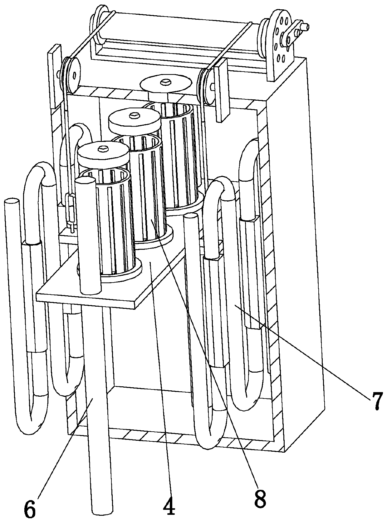 Cleaning and disinfecting equipment for medical instruments