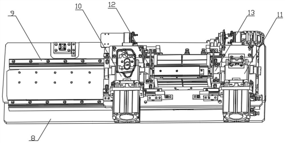 Double station automatic blanking riveting equipment