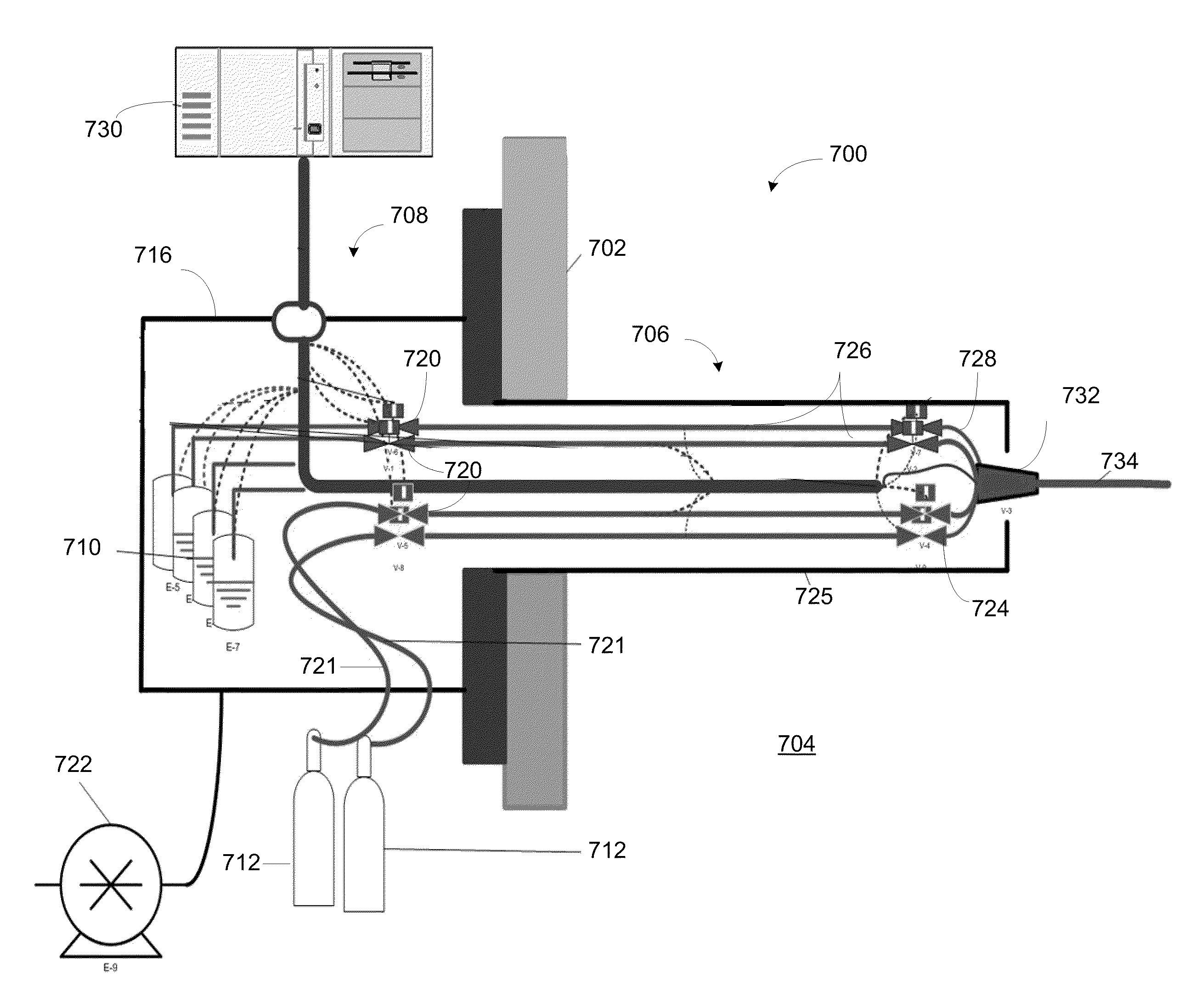 Gas delivery for beam processing systems