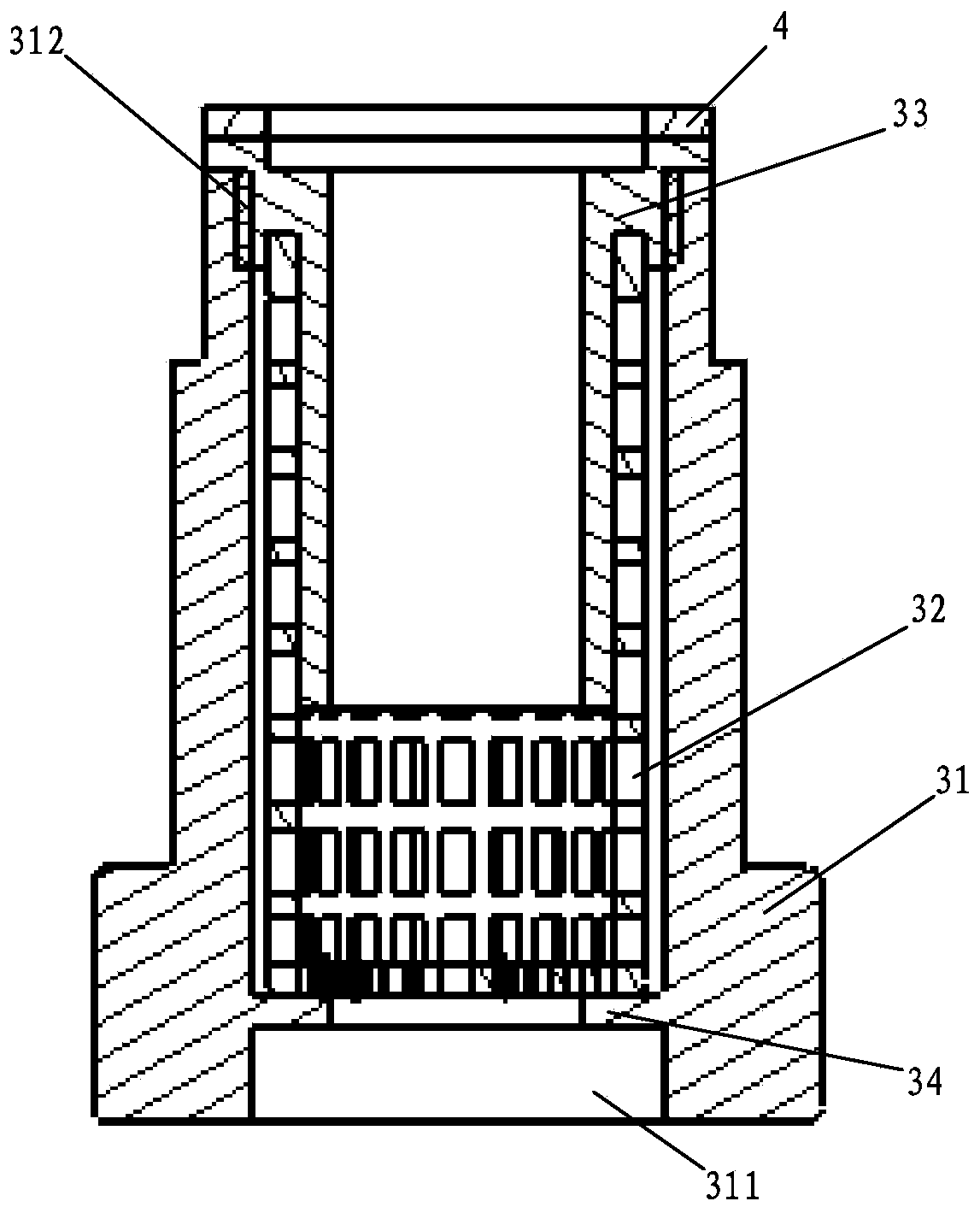 A pressure stabilizing and filtering device for pwm variable spray