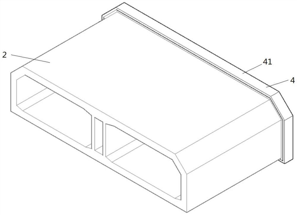 Anti-cracking method for butt joint of prefabricated immersed tube concrete members