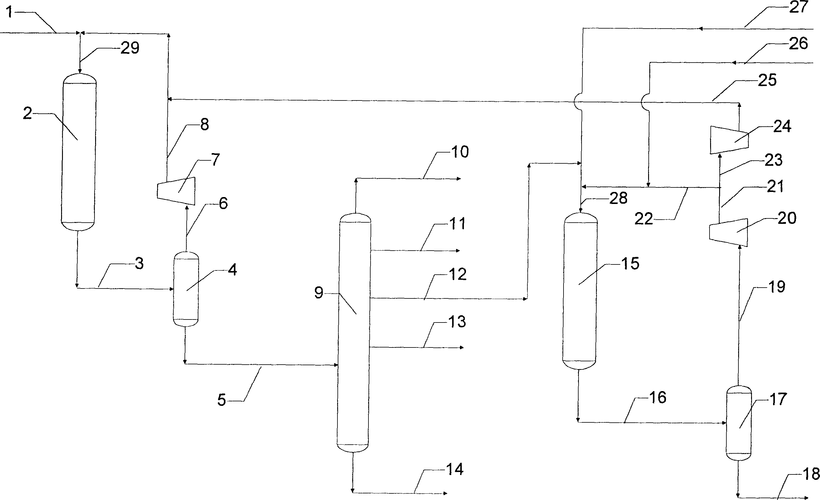 Jet fuel producing process