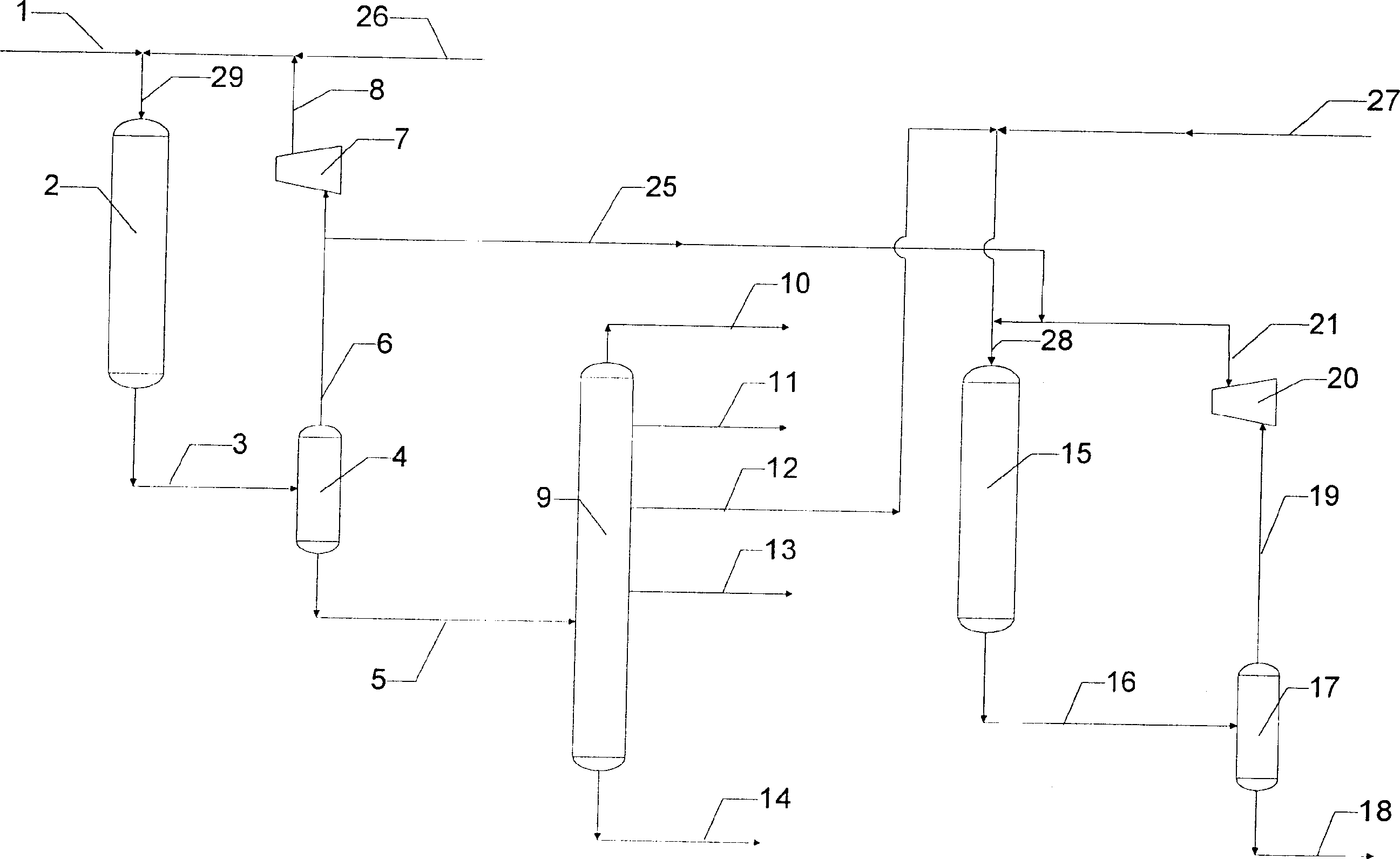 Jet fuel producing process