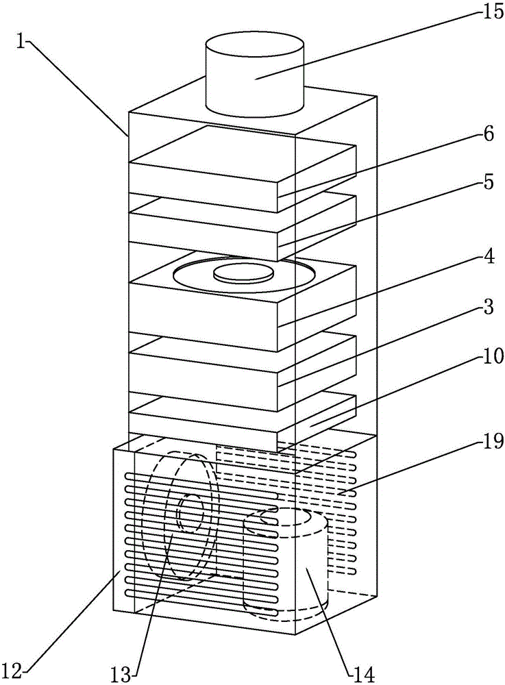 Indoor air quality, temperature and humidity monitoring and adjusting system