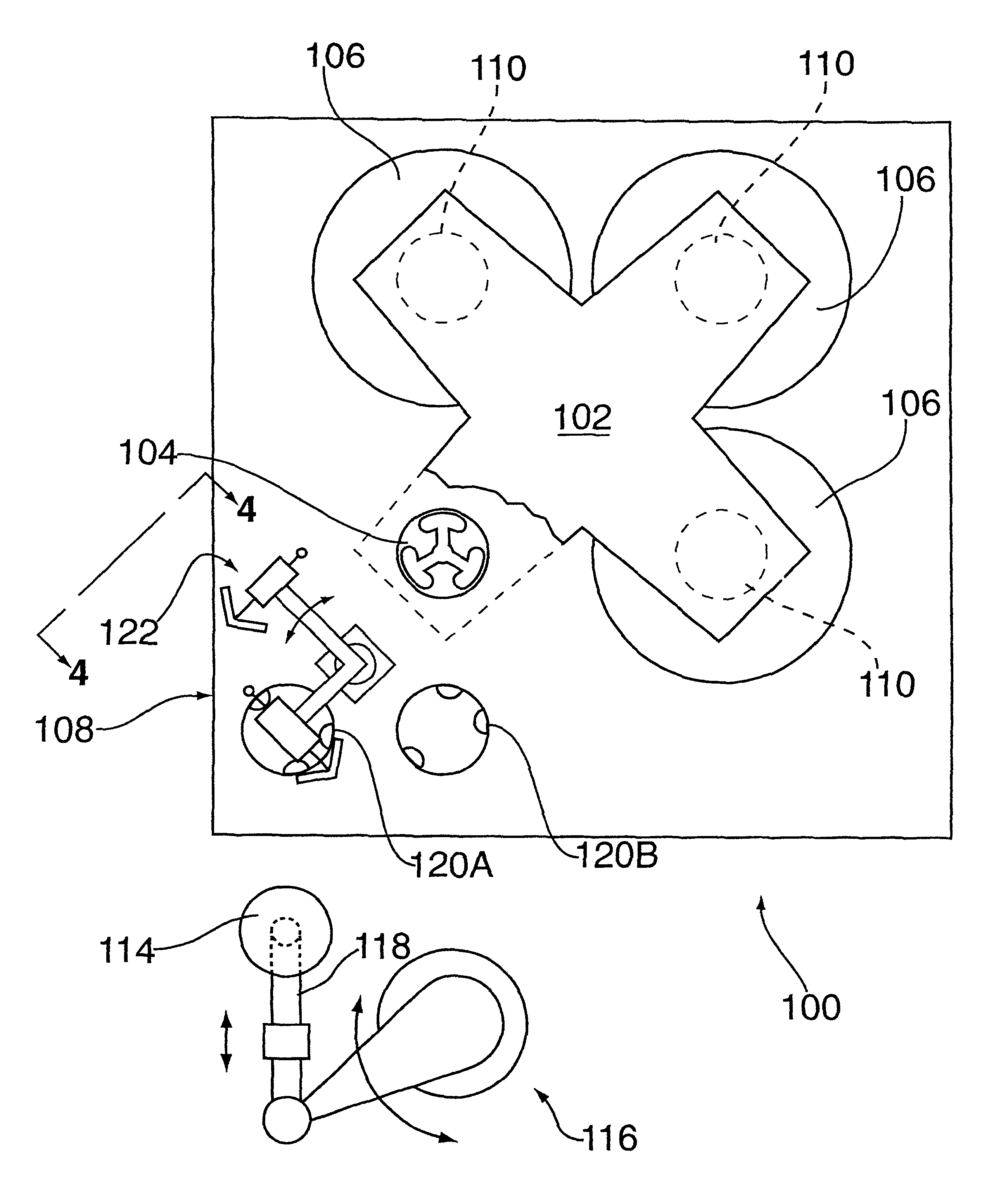 Wafer transfer station for a chemical mechanical polisher