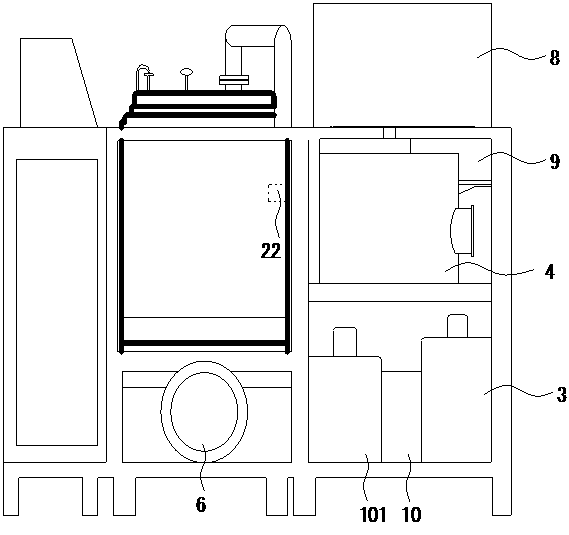 Medical waste high temperature rotary-cut treatment process and treatment equipment