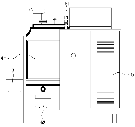 Medical waste high temperature rotary-cut treatment process and treatment equipment