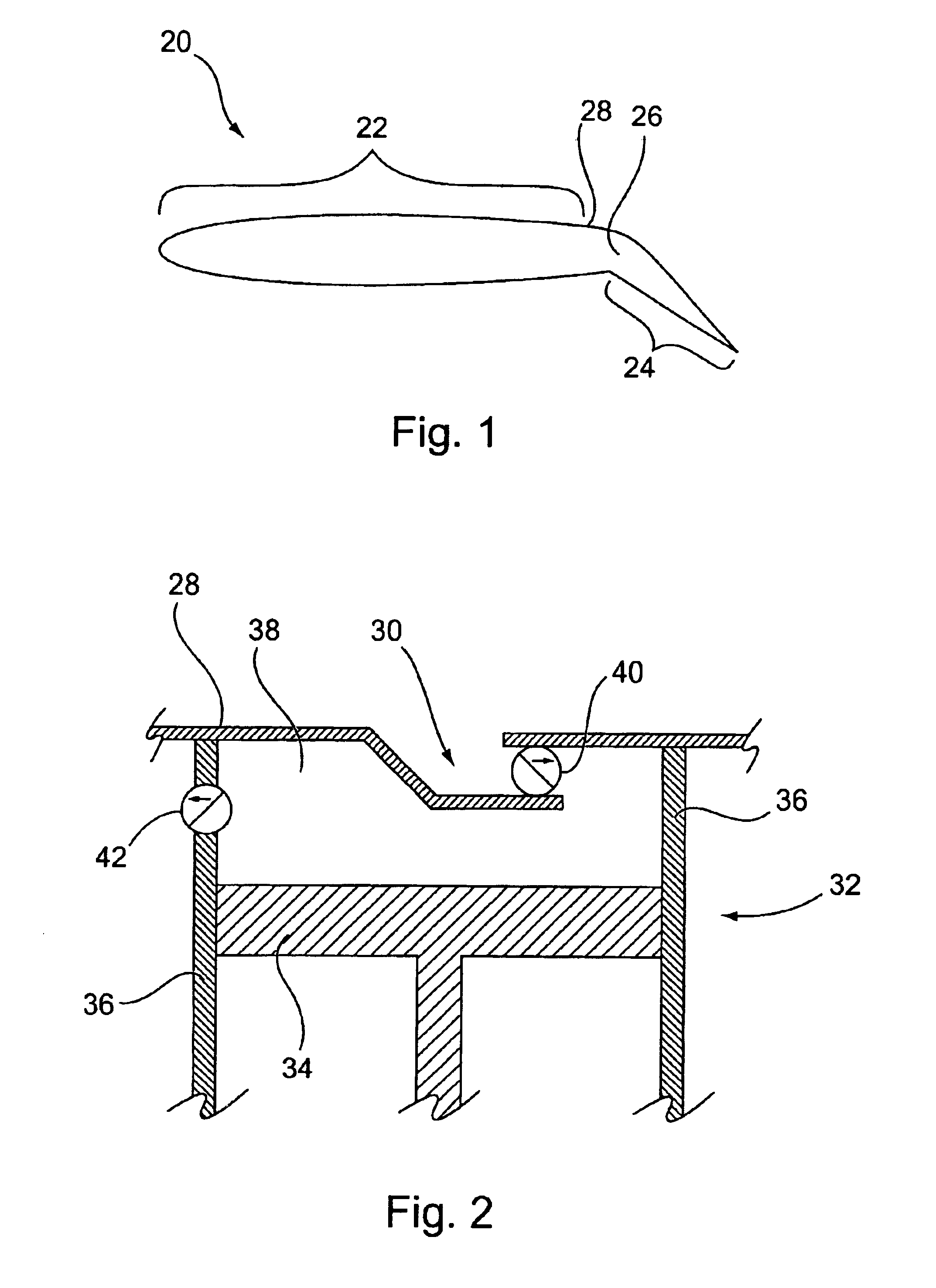 Method and device for altering the separation characteristics of air-flow over an aerodynamic surface via intermittent suction