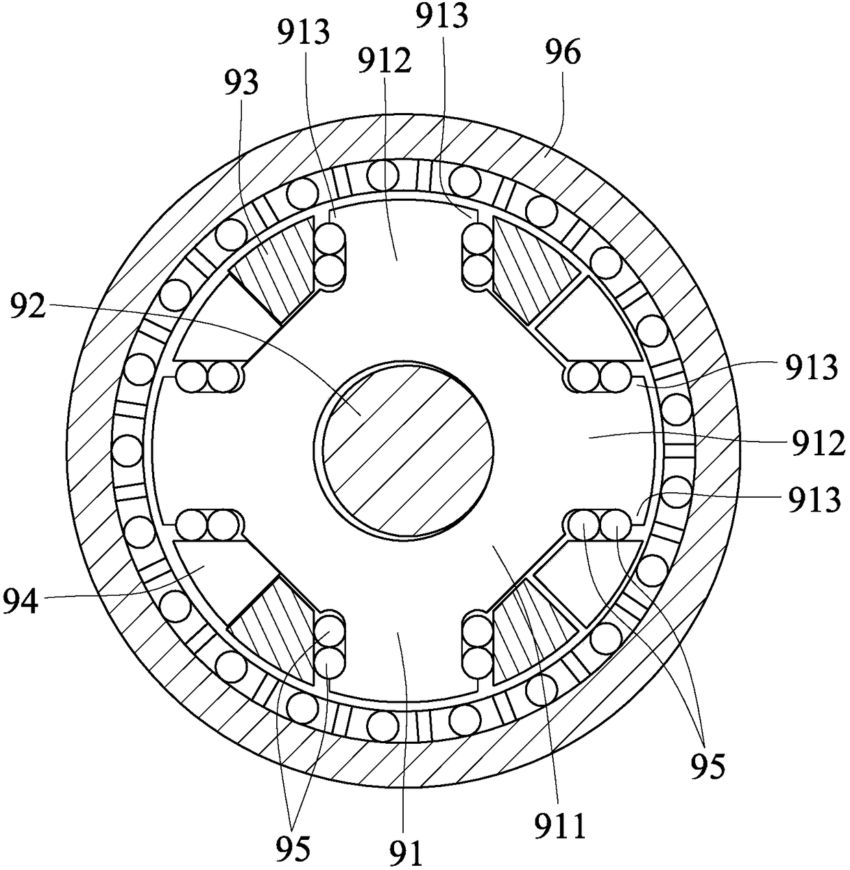 Euler device of cycloid speed reducer