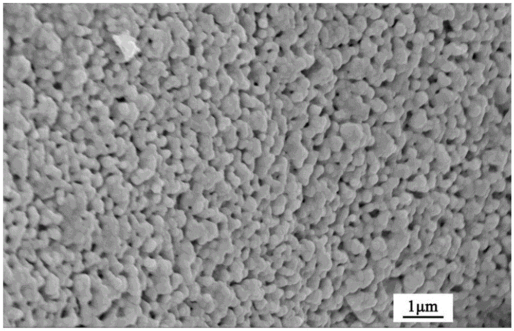 Method for electric-field-assisted low-temperature fast sintering of porous ceramics