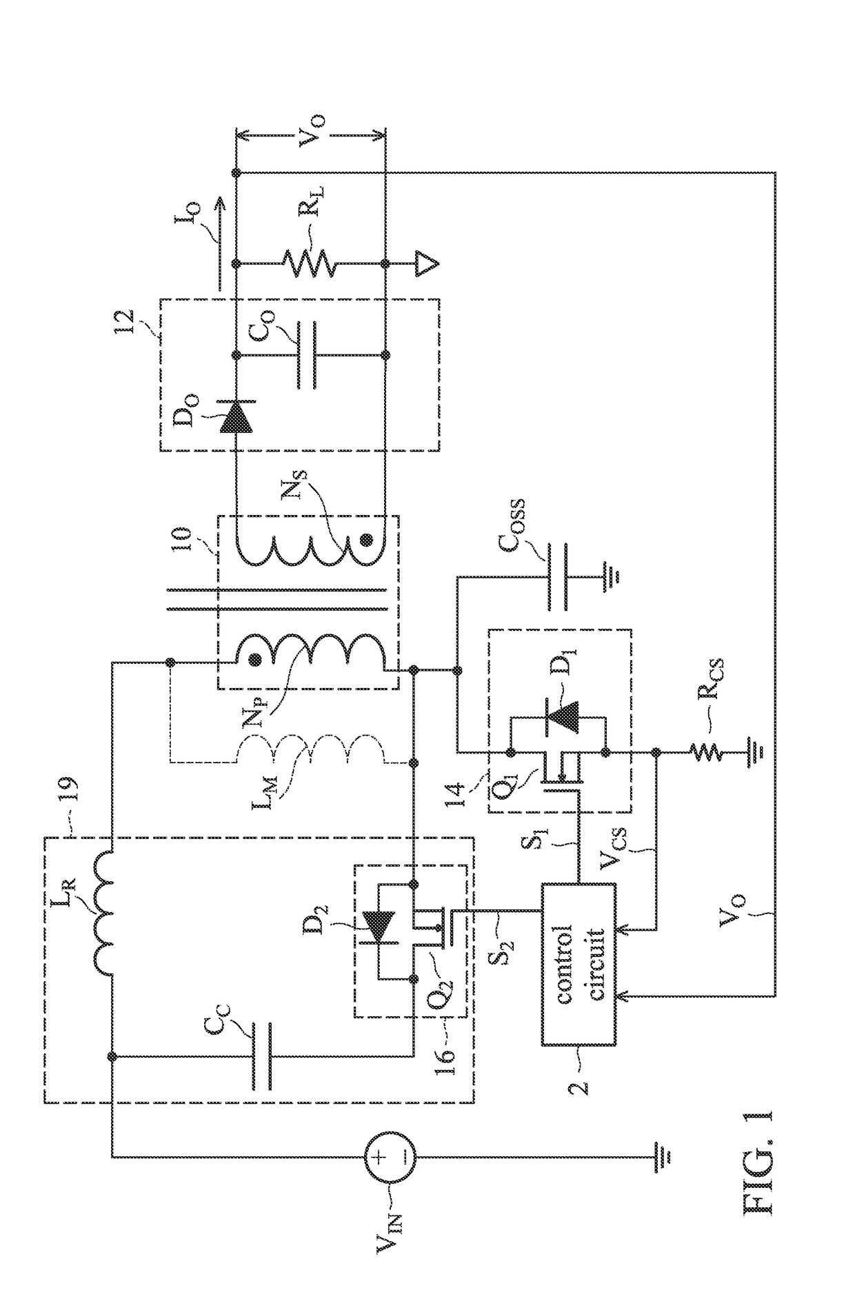 Control circuits and methods for active-clamp flyback power converters