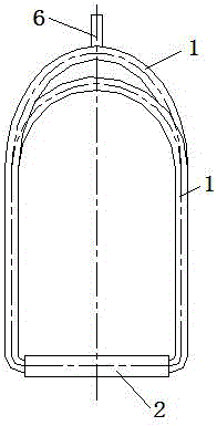 Three-dimensional pulsating heat pipe heat radiation and cooling device with flat plate microchannel evaporator