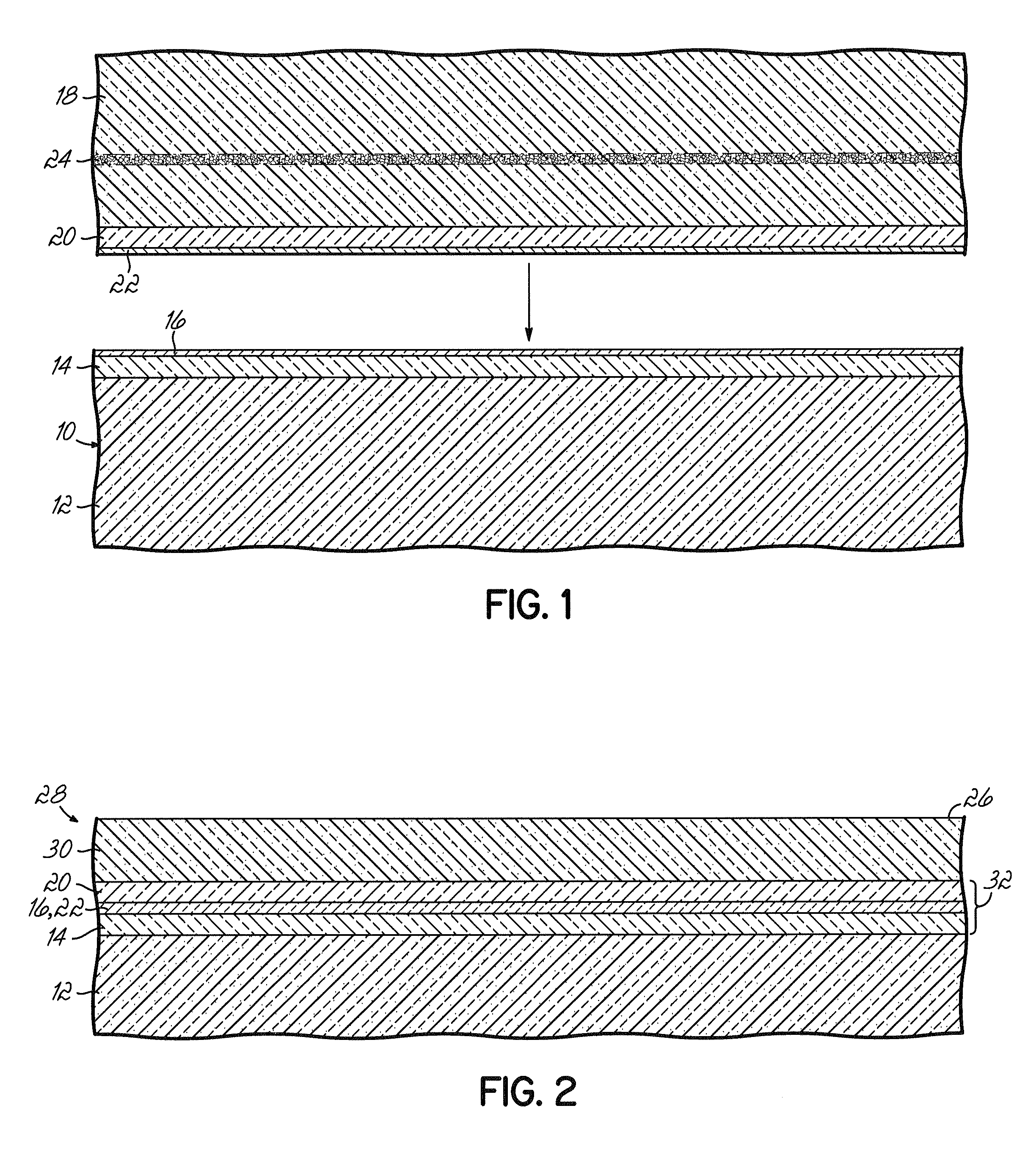 Semiconductor device structures with reduced junction capacitance and drain induced barrier lowering and methods for fabricating such device structures and for fabricating a semiconductor-on-insulator substrate