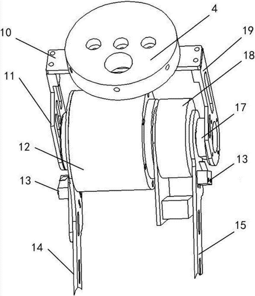 Artificial limb system aiming at upper-limb high amputation patients