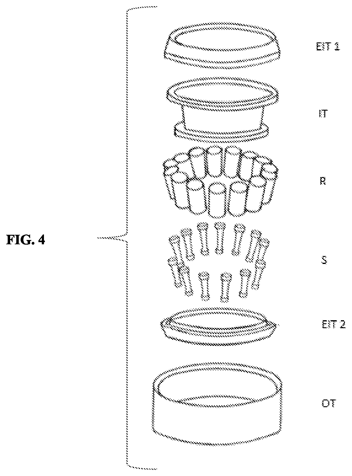 Bearings with anti-friction separators