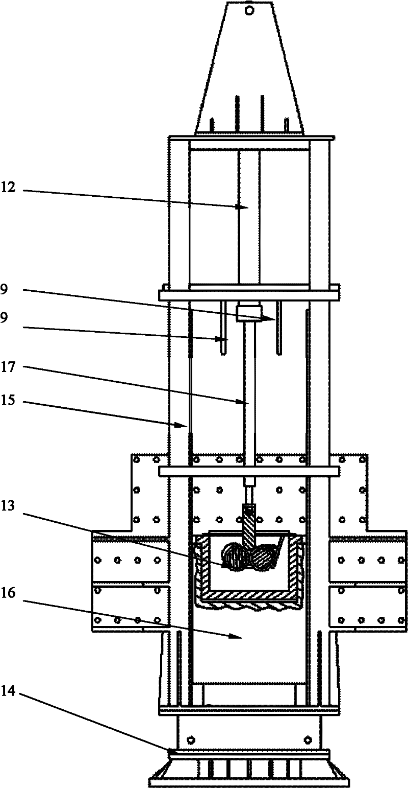 Variable stroke separation type high-speed hydraulic tamping machine