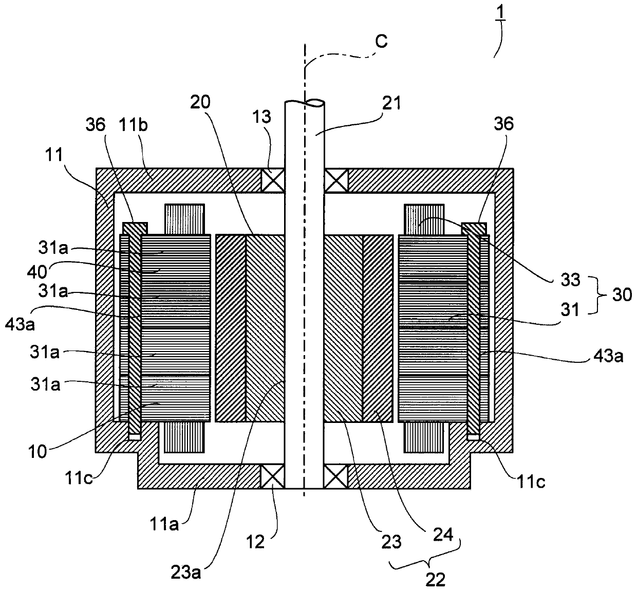 Stator core and motor