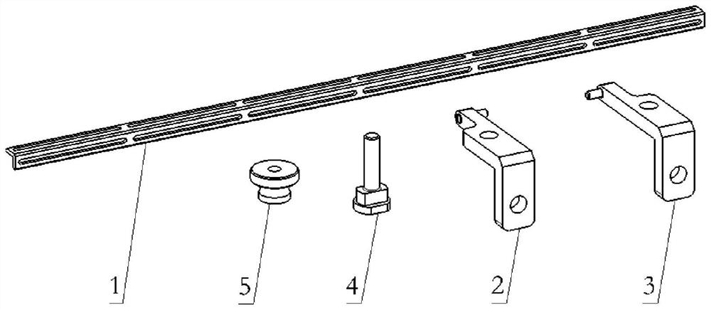 Mounting and positioning device for repairing segmented long hinge of helicopter