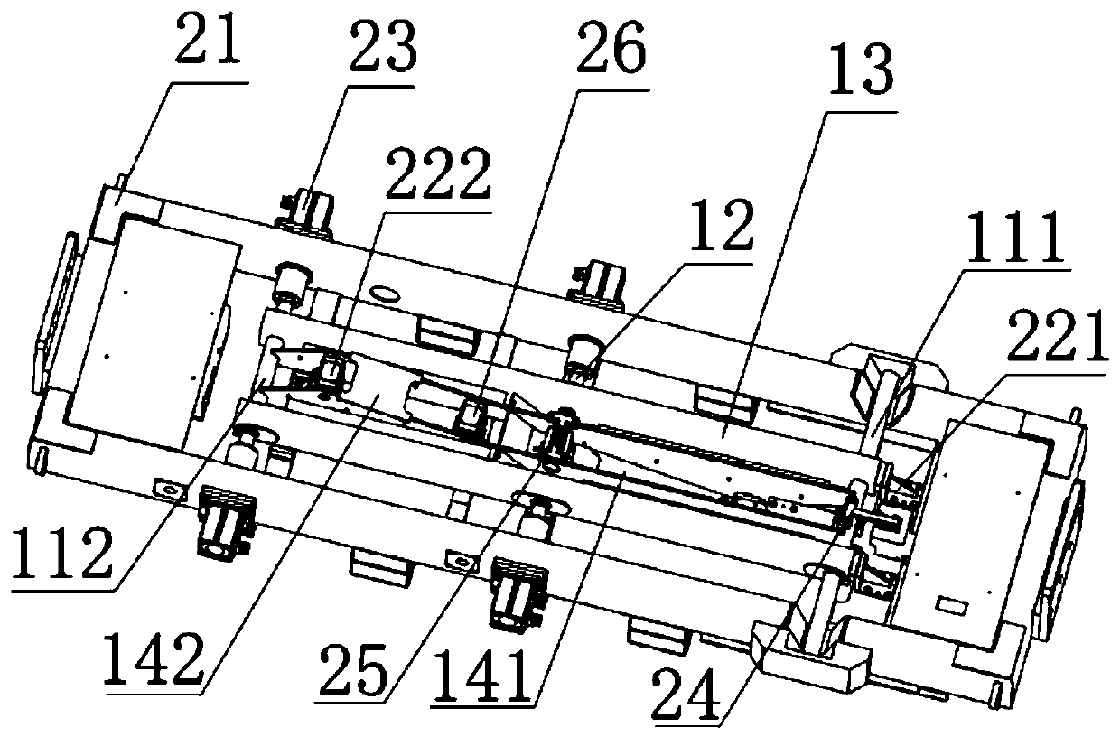 A butt welding tool for inner and outer fork assembly