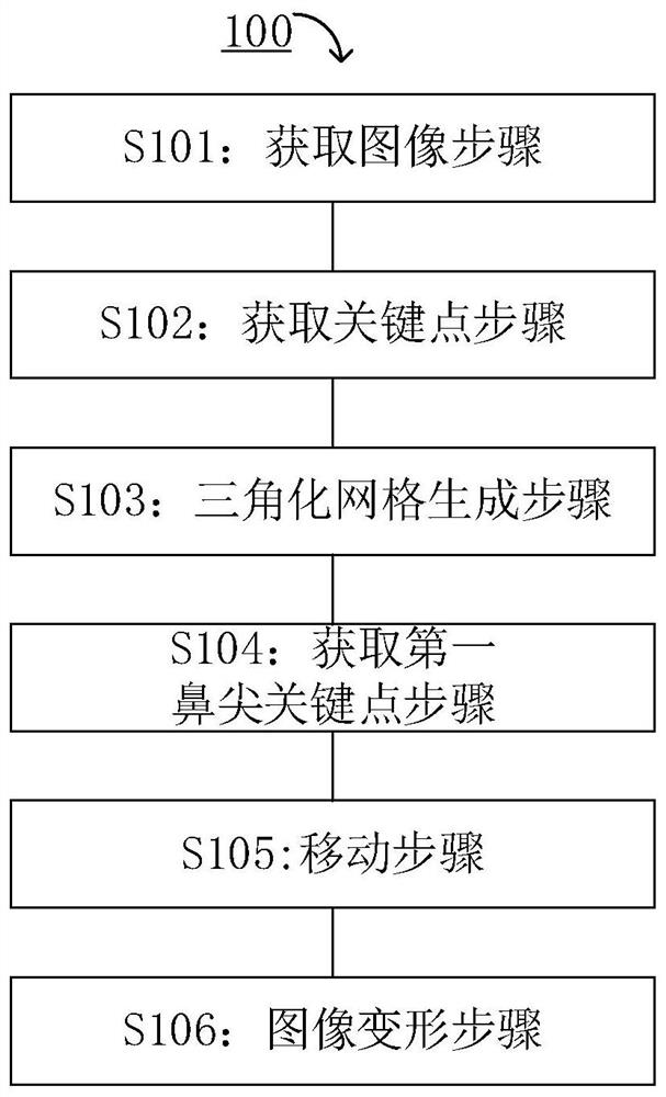 Face Image Rhinoplasty Method and Device