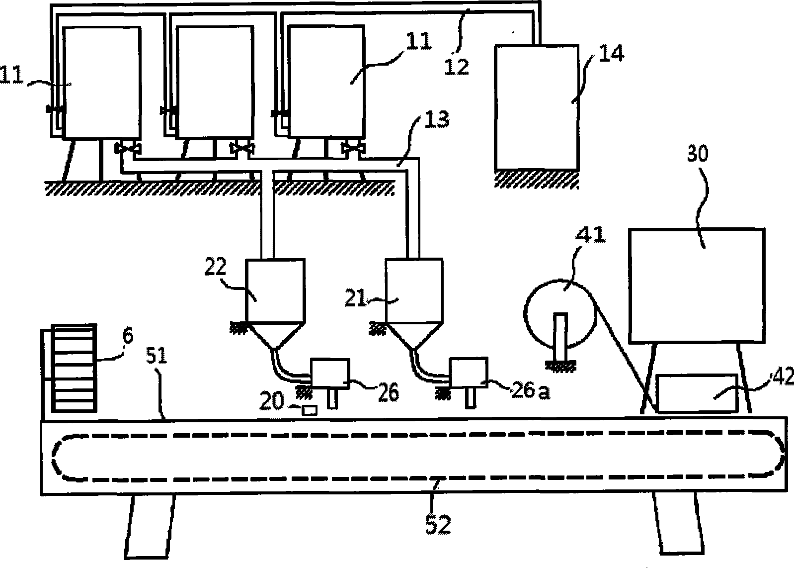 Equipment for automatically processing molding bean curd packed in box