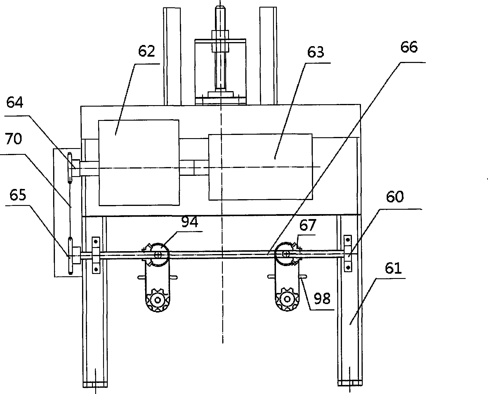 Equipment for automatically processing molding bean curd packed in box