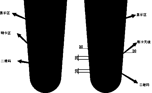 Control system based on two-dimensional code recognition for gate machine