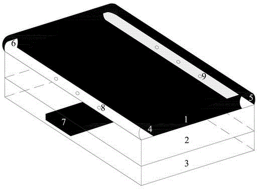 Monitoring and forecasting method and device for water bursting hazards on roof and floor of coal working face