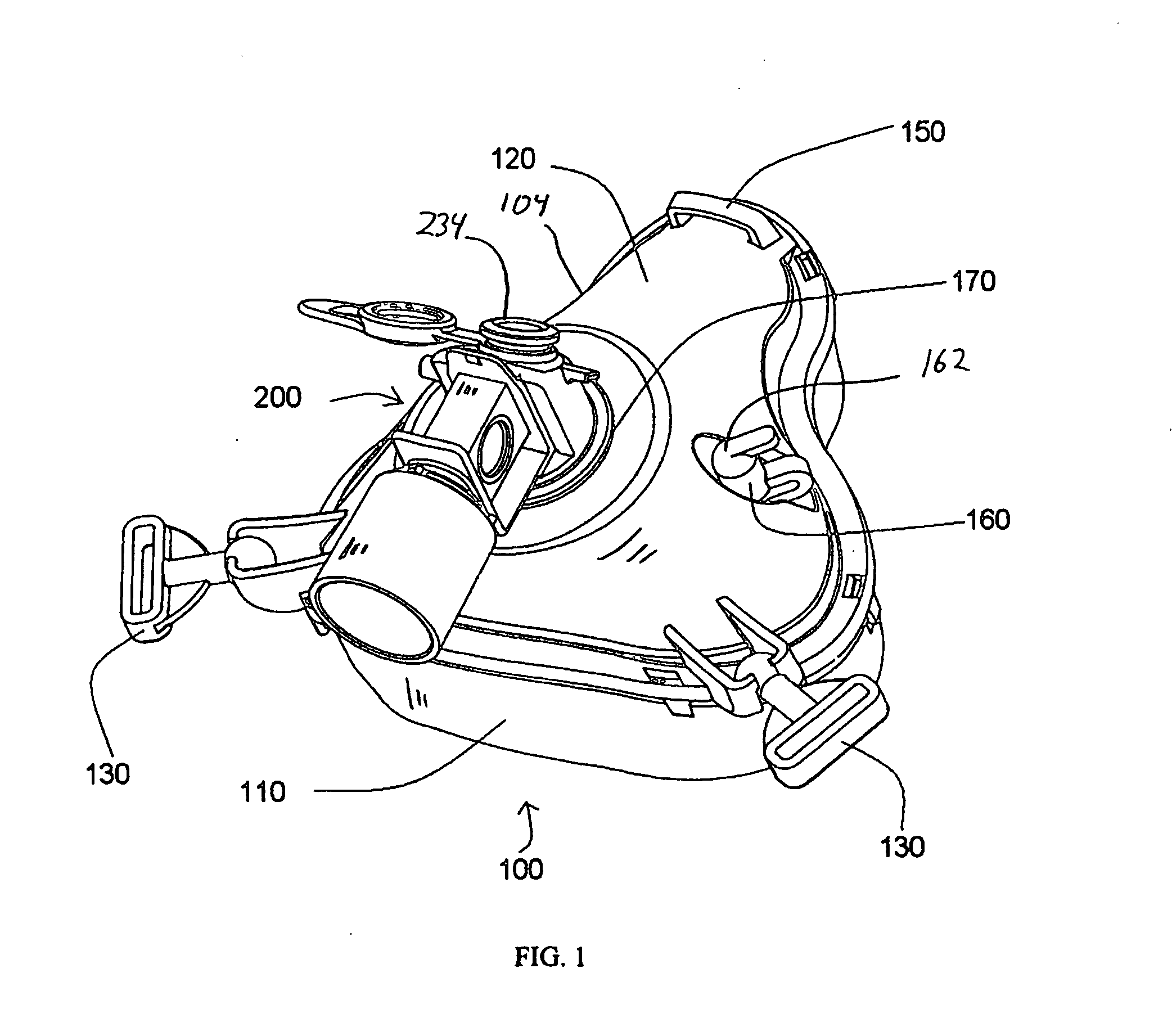 Patient interface with respiratory gas measurement component