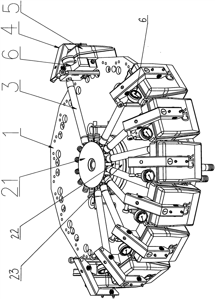 Multi-extraction type packaging bag vacuumizing device