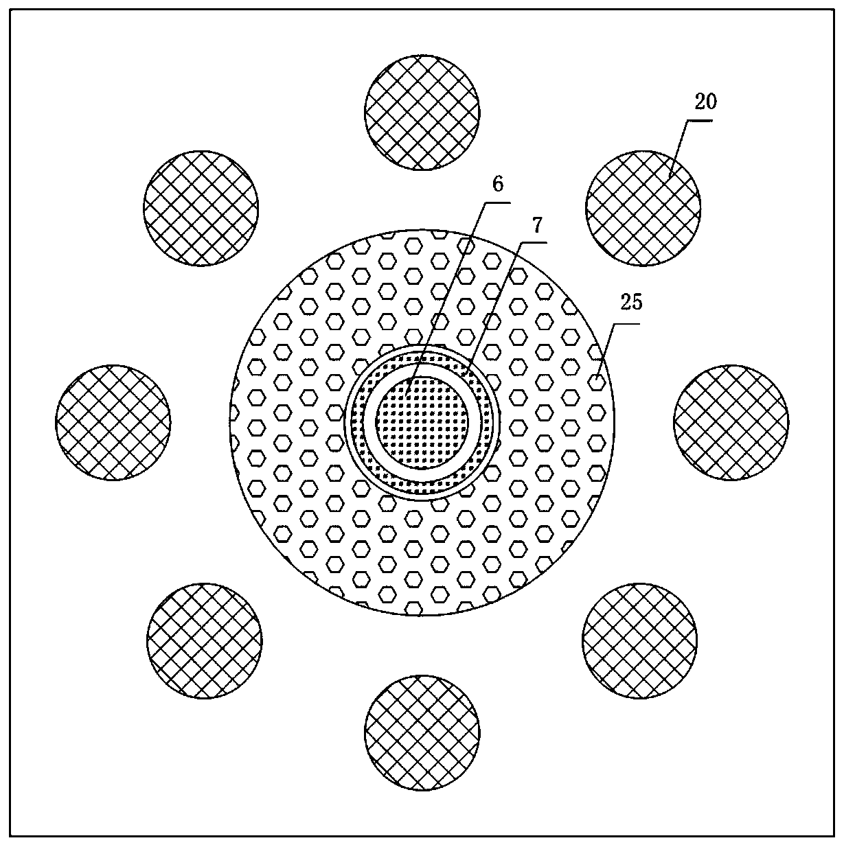 Segmented type intelligent vibration isolator with impact resistance property