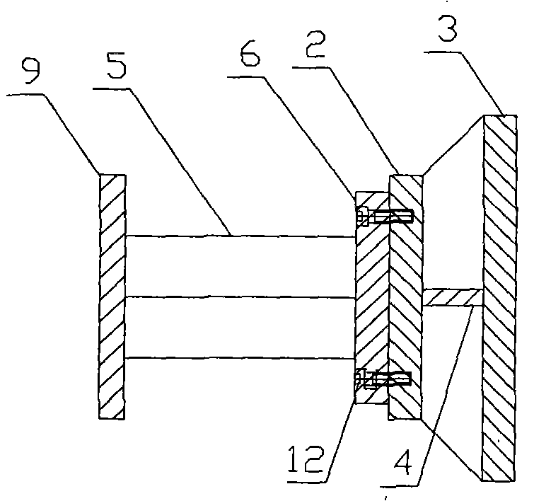 Device for testing model with three-dimensional gradient nonuniform loading structure