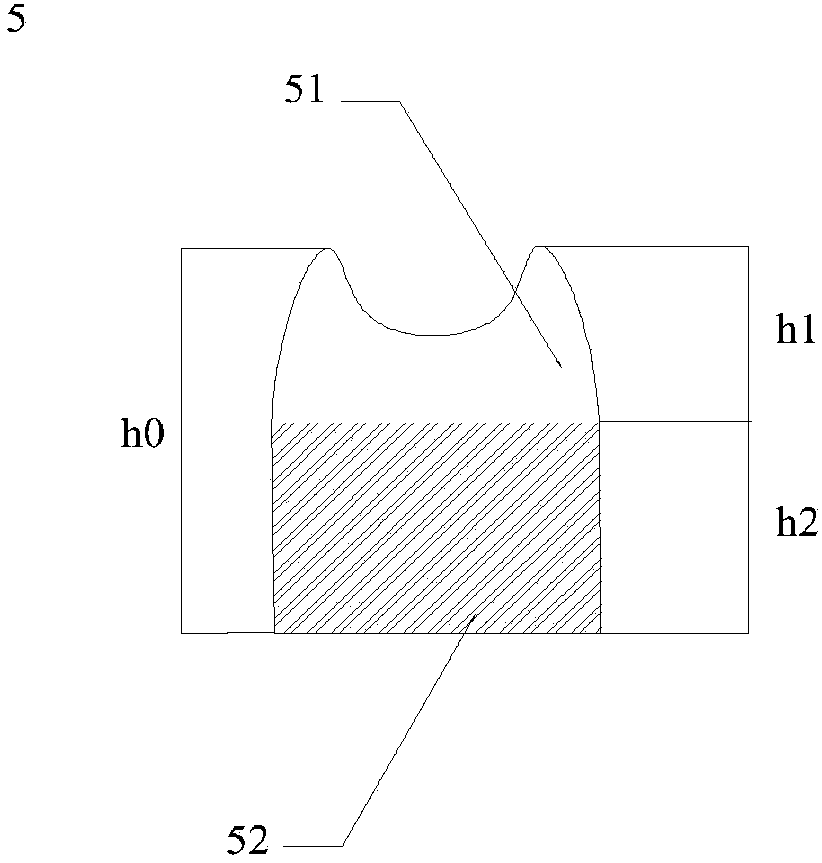 Anti-dazzling ultraviolet LED lighting device